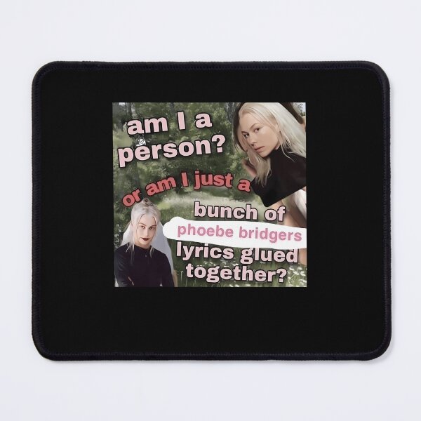 Item preview, Am I A Person? Or Am I Just A Bunch Of Phoebe Bridgers Lyrics Glued Together? designed and sold by Aliciastubs.