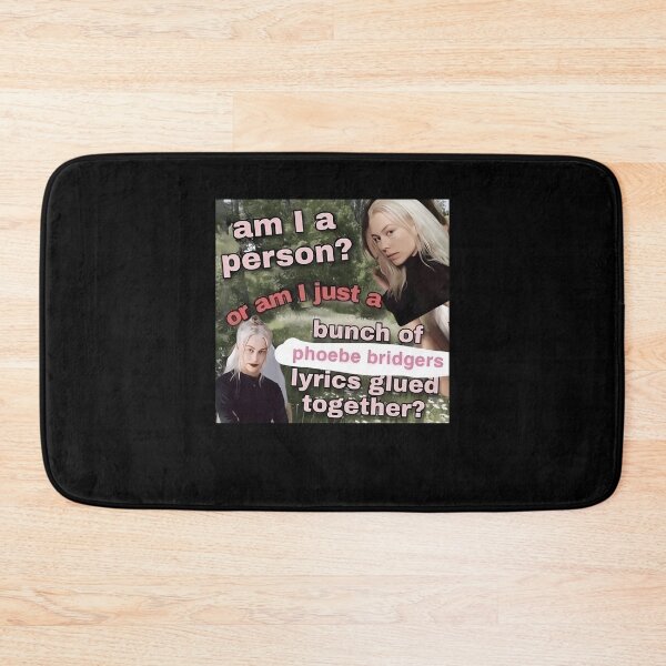 Item preview, Am I A Person? Or Am I Just A Bunch Of Phoebe Bridgers Lyrics Glued Together? designed and sold by Aliciastubs.