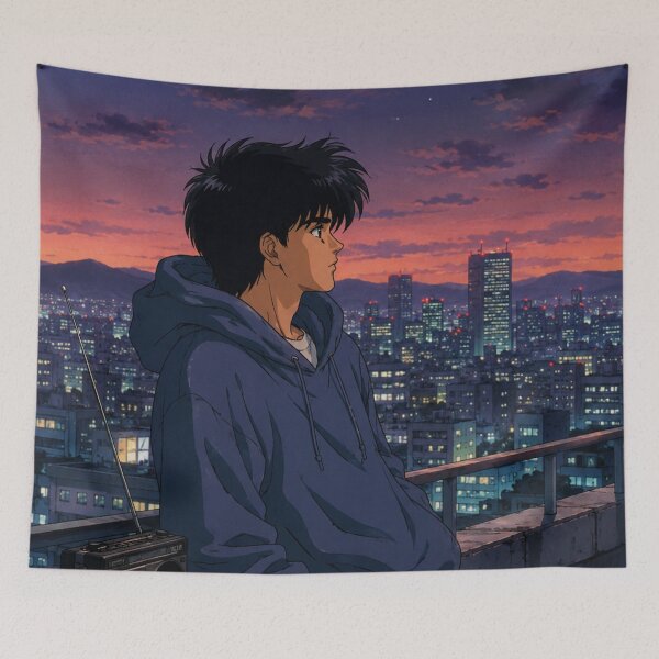Item preview, Lofi Boy: City Horizon designed and sold by bapupa.