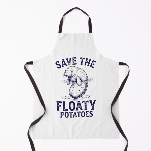 Item preview, Save The Floaty Potatoes Manatees designed and sold by dudelinart.