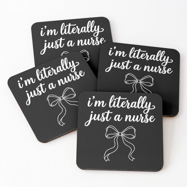 Item preview, I'm Literally Just a Nurse designed and sold by Randomera.