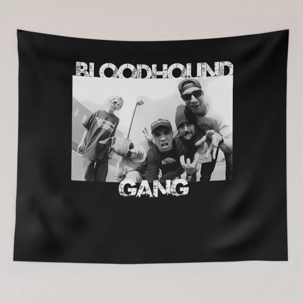Item preview, Bloodhound Gang Punk Rock Logo Vintage designed and sold by Prints3000.
