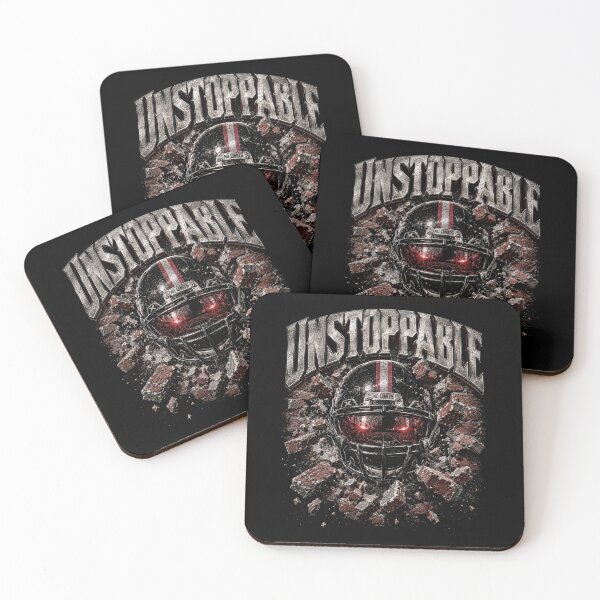Item preview, Unstoppable Football Player Helmet Vintage Sports Graphic designed and sold by Bhinfy.