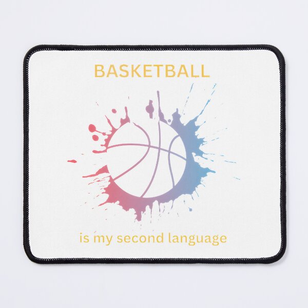 Item preview, Basketball Is My Second Language - Funny Basketball Player Gift Design ⭐⭐⭐⭐⭐ designed and sold by MoNagi.
