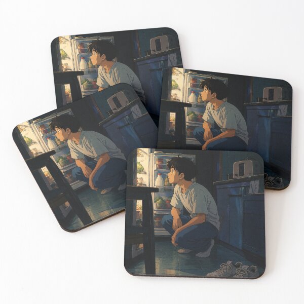 Item preview, Lofi Boy: Midnight Snack designed and sold by bapupa.