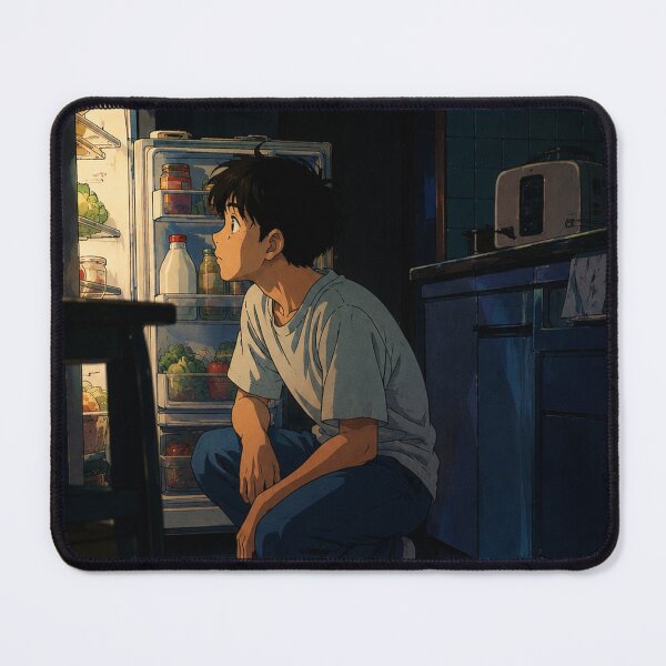 Item preview, Lofi Boy: Midnight Snack designed and sold by bapupa.