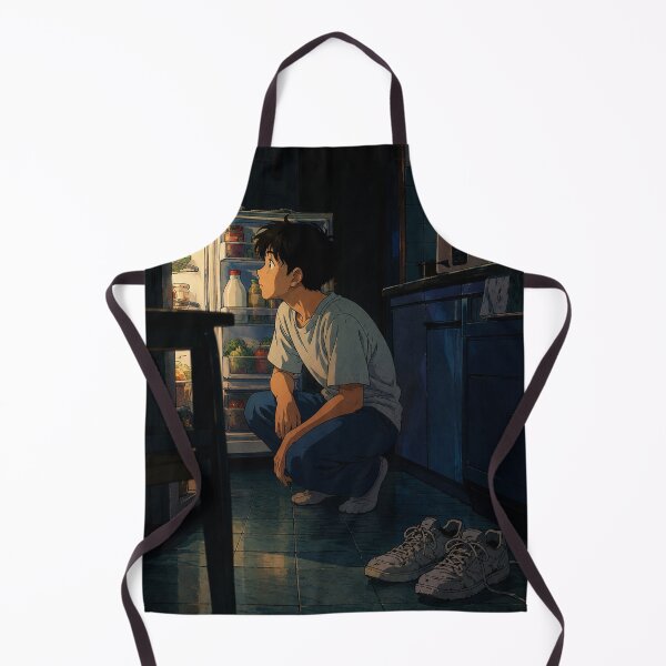 Item preview, Lofi Boy: Midnight Snack designed and sold by bapupa.