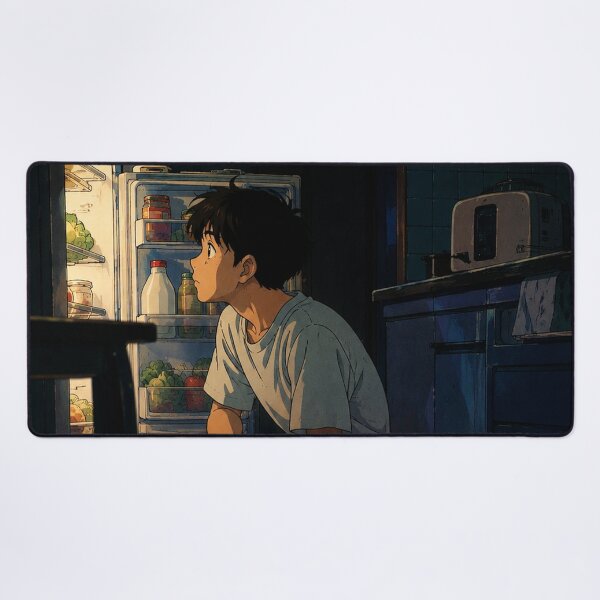 Item preview, Lofi Boy: Midnight Snack designed and sold by bapupa.