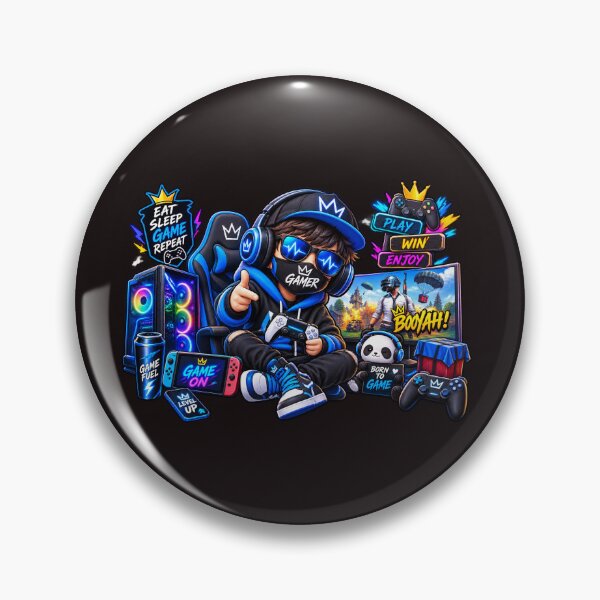Item preview, Gamer Life Sticker | Level Up Gaming | Eat Sleep Game Repeat | Gaming Lover Gift designed and sold by Ishratparween11.