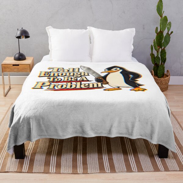 Item preview, Tall Enough To Be A Problem Baby Penguin designed and sold by TheresanGrano.