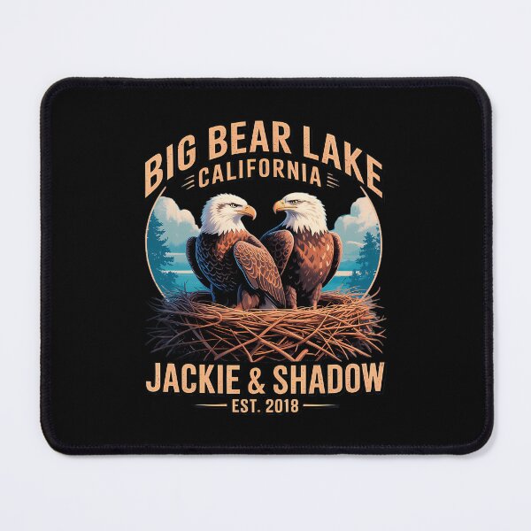 Item preview, Big Bear Lake California Eagles Jackie And Shadow designed and sold by Aliciastubs.