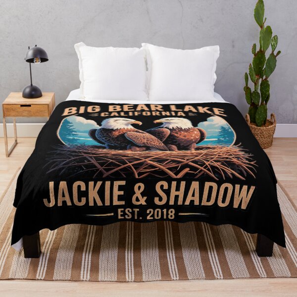 Item preview, Big Bear Lake California Eagles Jackie And Shadow designed and sold by Aliciastubs.