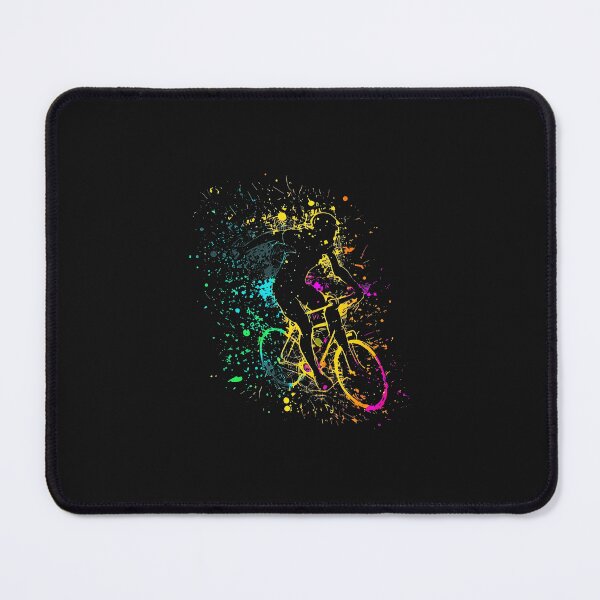 Item preview, Cycling Splatter Art Silhouette designed and sold by votoygmwd.