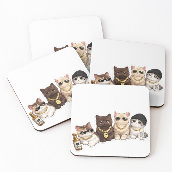 Item preview, Gangster Kittens designed and sold by Cat-loveparttime.