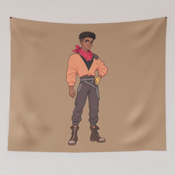 Item preview,  Fields of Mistria Ryis Carpenter Pixel Art Shirt designed and sold by · GAMING SOUL ·.