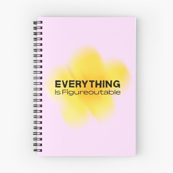 Item preview, Everything Is Figureoutable Motivational Quote designed and sold by jianina-alondra.