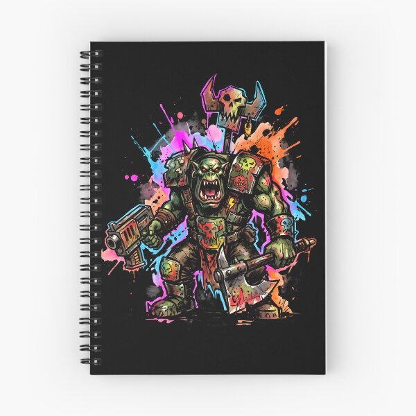 Item preview, Ork Boy Warhammer 40,000 Ink Video Game Streetwear Tee designed and sold by Senpaiwaves.