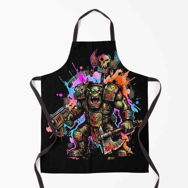 Item preview, Ork Boy Warhammer 40,000 Ink Video Game Streetwear Tee designed and sold by Senpaiwaves.