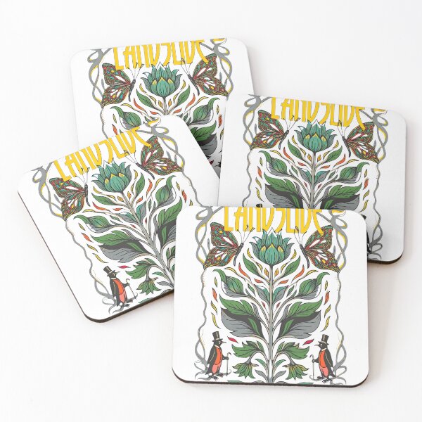 Item preview, Landslide Floral Design with Butterflies and Penguins designed and sold by Catsi-Nook-Art.
