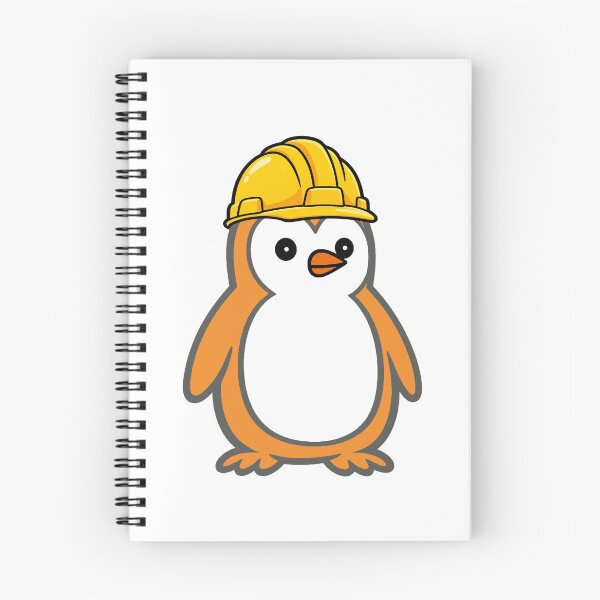 Item preview, Construction worker Pippo – Funny penguin with construction helmet for craftsmen & construction sites Humor designed and sold by Pippo-Penguin.