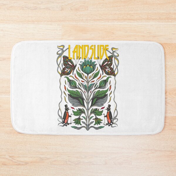 Item preview, Landslide Floral Design with Butterflies and Penguins designed and sold by Catsi-Nook-Art.