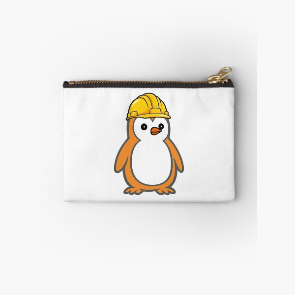 Item preview, Construction worker Pippo – Funny penguin with construction helmet for craftsmen & construction sites Humor designed and sold by Pippo-Penguin.