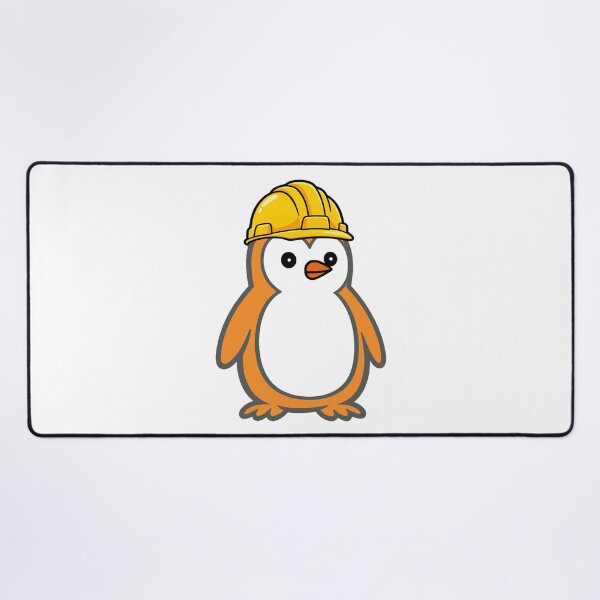 Item preview, Construction worker Pippo – Funny penguin with construction helmet for craftsmen & construction sites Humor designed and sold by Pippo-Penguin.