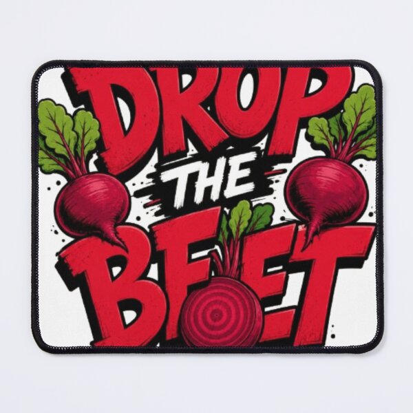 Item preview, Drop The Beet Funny Music Vegetable Pun Illustration designed and sold by @VIRAT DESIGNER@.