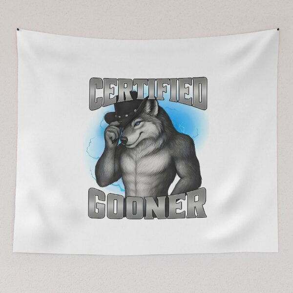 Item preview, Certified Gooner Meme Vintage Bootleg designed and sold by Aureliuszorp.