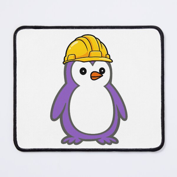 Item preview, Construction worker Pippo – Funny penguin with construction helmet for craftsmen & construction sites Humor designed and sold by Pippo-Penguin.