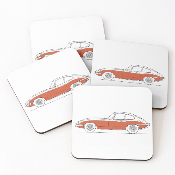 Item preview, Retro Sports Car Profile - Minimalist Vector Art designed and sold by MissoStudio.