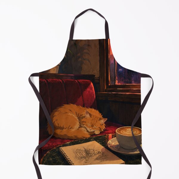 Item preview, Lofi Cafe: Cat Nap Bistro designed and sold by bapupa.