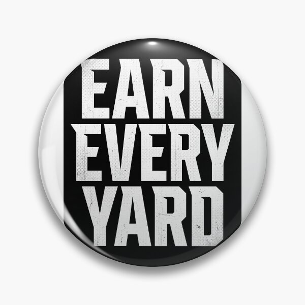 Item preview, Earn Every Yard - Athletic Typography Graphic designed and sold by MissoStudio.