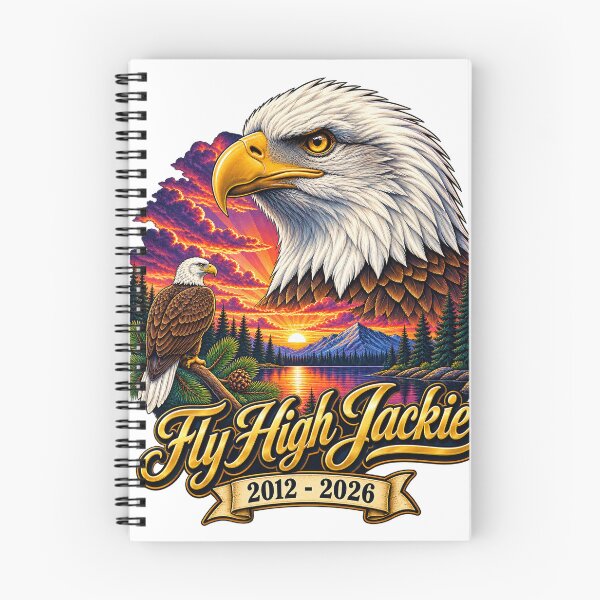 Item preview, Fly High Jackie Bald Eagle Mountain Memorial designed and sold by KireVeronica.