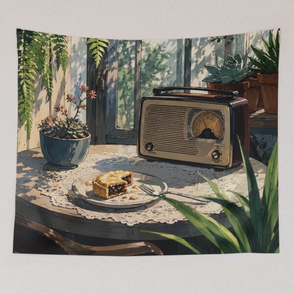 Item preview, Lofi Cafe: Greenhouse Corner designed and sold by bapupa.