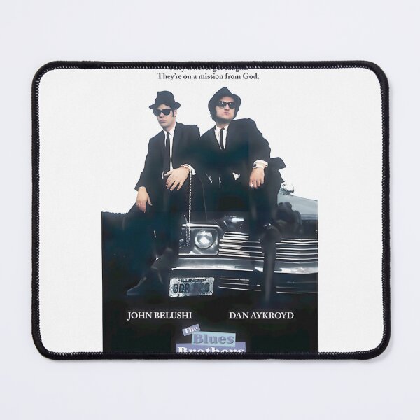 Item preview, Jake Blues Brothers Retro Portrait - Classic 80S Movie Fan Art LIMITED EDITION designed and sold by MoNagi.