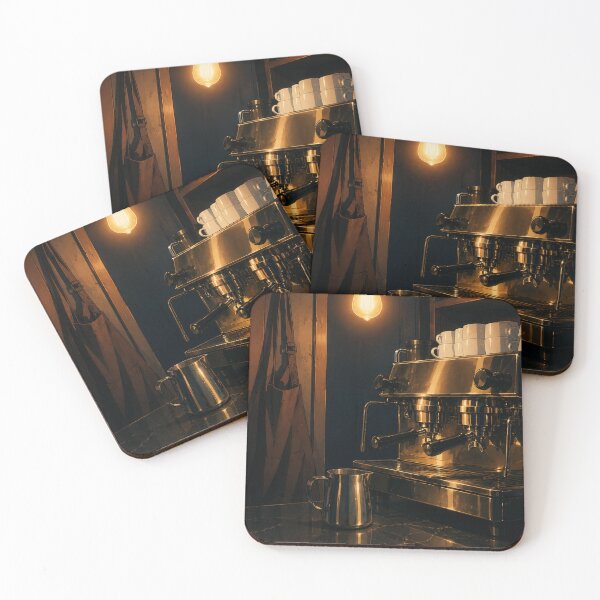 Item preview, Lofi Cafe: Midnight Espresso designed and sold by bapupa.