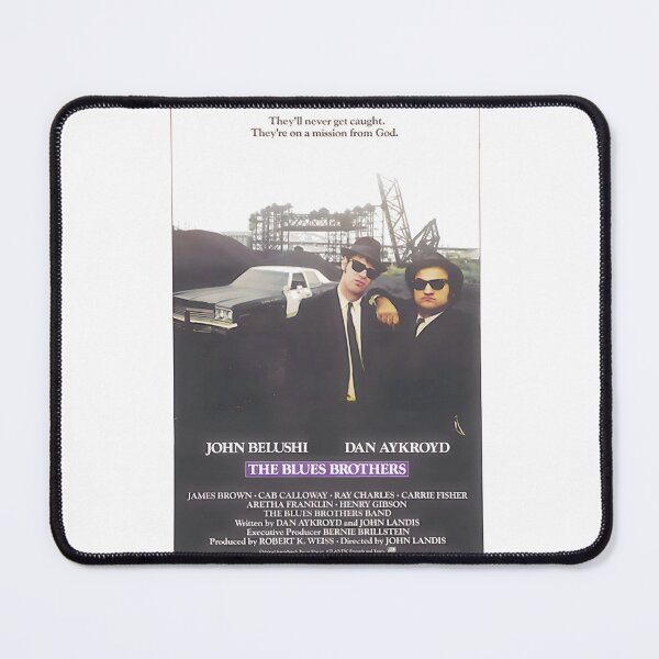 Item preview, Blues Brothers Movie Classic Retro Poster Design - Jake And Elwood Fan Art ⭐⭐⭐⭐⭐ designed and sold by MoNagi.