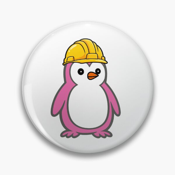 Item preview, Construction worker Pippo – Funny penguin with construction helmet for craftsmen & construction sites Humor designed and sold by Pippo-Penguin.