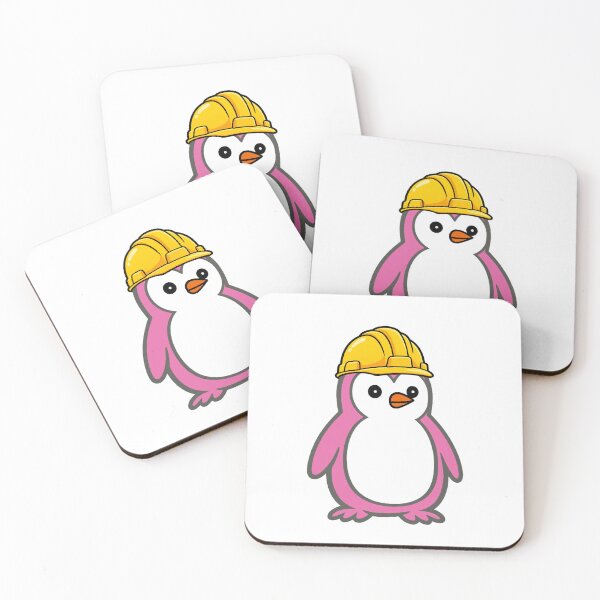 Item preview, Construction worker Pippo – Funny penguin with construction helmet for craftsmen & construction sites Humor designed and sold by Pippo-Penguin.