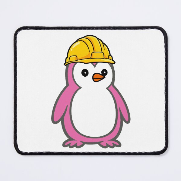 Item preview, Construction worker Pippo – Funny penguin with construction helmet for craftsmen & construction sites Humor designed and sold by Pippo-Penguin.