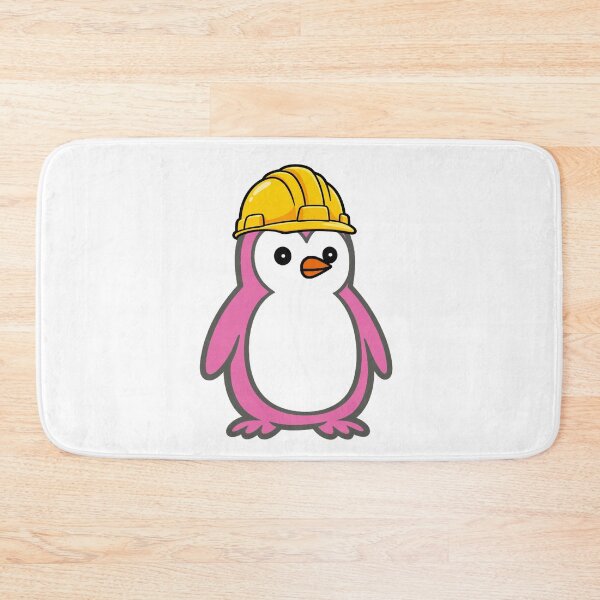 Item preview, Construction worker Pippo – Funny penguin with construction helmet for craftsmen & construction sites Humor designed and sold by Pippo-Penguin.