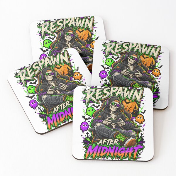 Item preview, Respawn After Midnight Skeleton Gamer designed and sold by KireVeronica.