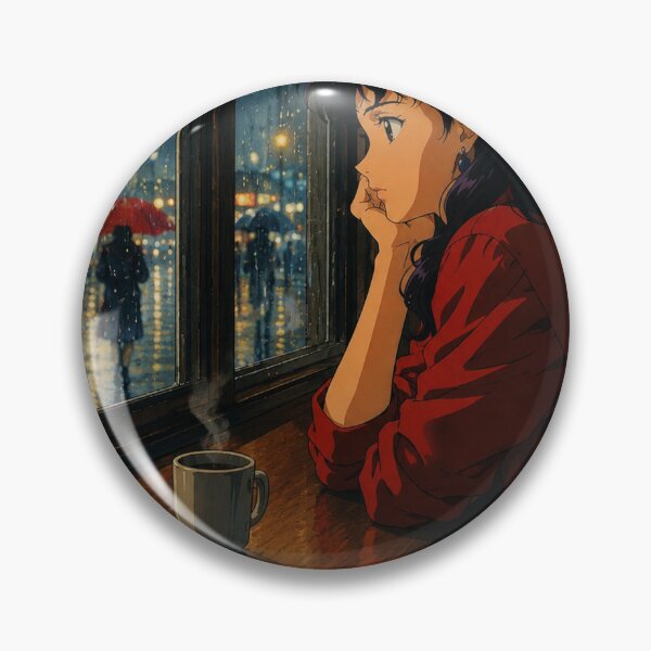Item preview, Lofi Cafe: Steam and Rain designed and sold by bapupa.