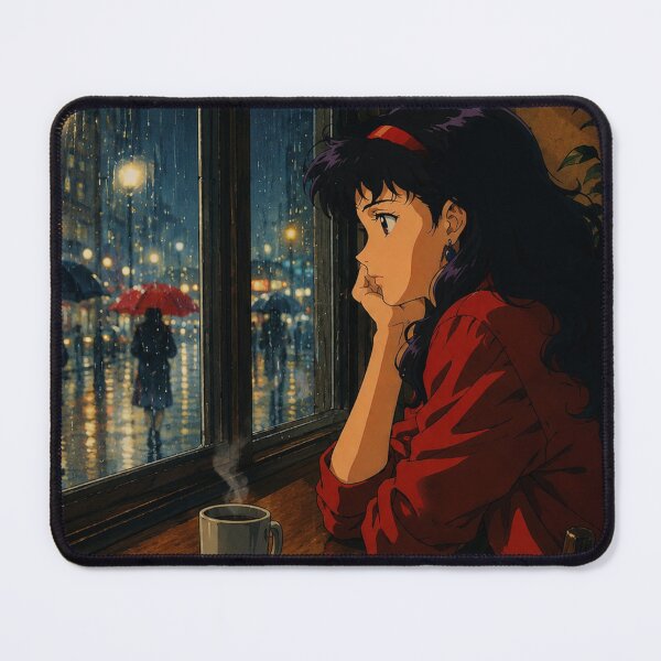 Item preview, Lofi Cafe: Steam and Rain designed and sold by bapupa.