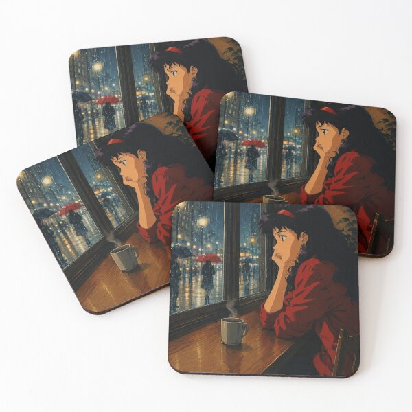 Item preview, Lofi Cafe: Steam and Rain designed and sold by bapupa.