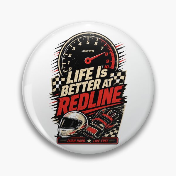 Item preview, Life Is Better At Redline  designed and sold by RAS-77.