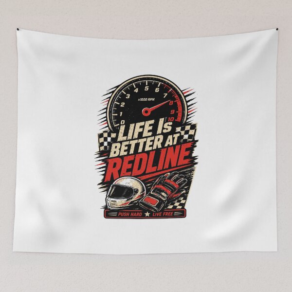 Item preview, Life Is Better At Redline  designed and sold by RAS-77.