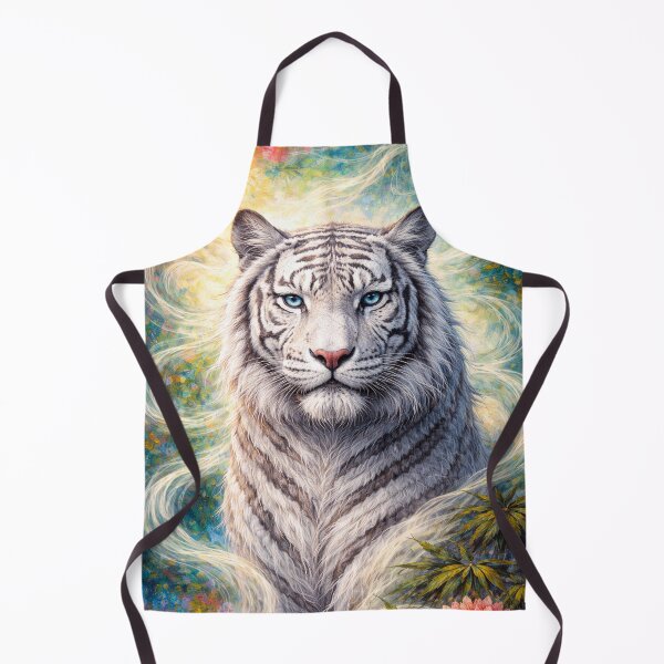 Item preview, White Tiger Symbol of Strength Painting designed and sold by GalleryKauffeld.