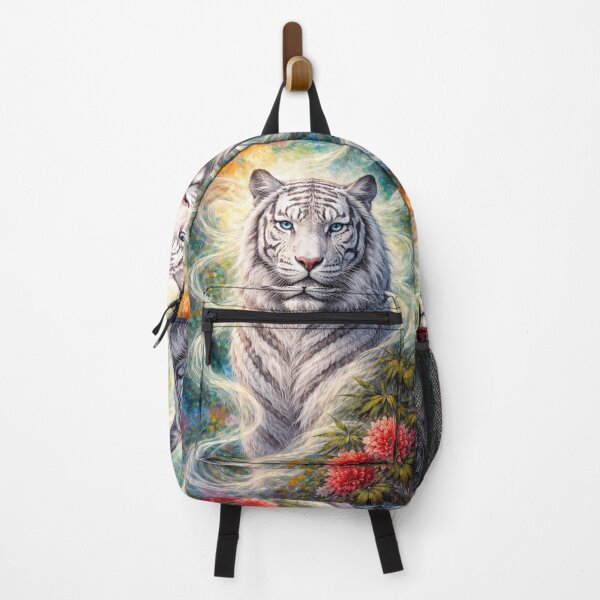 Item preview, White Tiger Symbol of Strength Painting designed and sold by GalleryKauffeld.